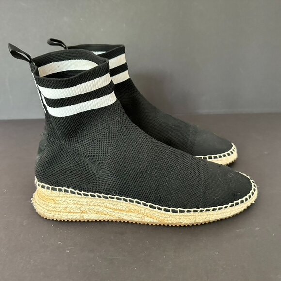 Alexander Wang Dylan Sock Bootie Espadrille High Ankle (READ for Size) - Picture 1 of 10